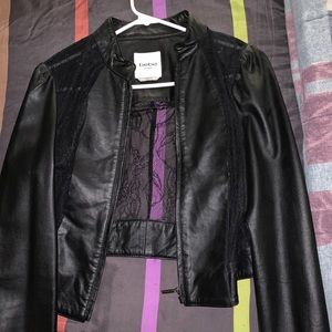 Leather Bebe Jacket